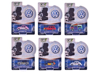 "Club Vee-Dub" Series 21 Set of 6 pieces 1/64 Diecast Model Cars by Greenlight