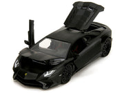Shaw's Lamborghini Aventador Matt Black "Furious 7" (2015) Movie "Fast & Furious" Series 1/24 Diecast Car Model by Jada image 2