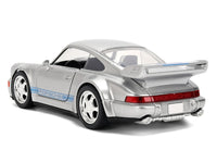 Mirage Porsche 911 Carrera RS 3.8 closed rear three-quarter view, Jada 36210, 1:32