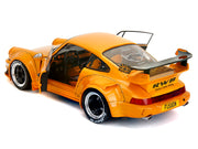 RWB Bodykit "Hibiki" Orange Metallic "Pink Slips" Series 1/18 Diecast Model Car by Jada image 4