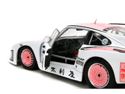 Porsche 935 K3 #6 Bob Wollek - Henri Pescarolo Winner "Suzuka 1000KM" (1981) "Pink Slips" Series 1/18 Diecast Model Car by Jada image 3