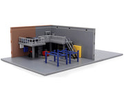 "Fast & Furious" Han's Garage Diorama with 2 Cars and Accessories "Nano Scene" Series 1/32 Model by Jada image 4