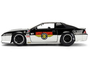 1985 Chevrolet Camaro Z28 "Mickey Thompson" Black and Silver Metallic "Bigtime Muscle" Series 1/24 Diecast Model Car by Jada image 3