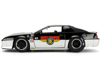1985 Chevrolet Camaro Z28 "Mickey Thompson" Black and Silver Metallic "Bigtime Muscle" Series 1/24 Diecast Model Car by Jada image 3