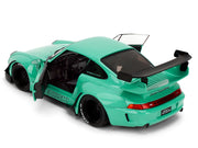 RWB Body Kit "Kei Kishi" Light Blue "Pink Slips" Series 1/18 Diecast Model Car by Jada image 5