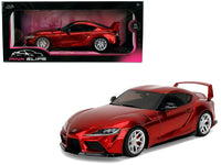 Jada Toyota GR Supra red metallic Pink Slips opening doors 1:18 36468, product image 2