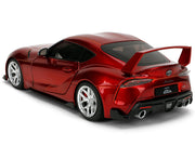 Toyota GR Supra Red Metallic "Pink Slips" Series 1/18 Diecast Model Car by Jada image 5