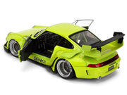 RWB Body Kit "Genki" Lime Green "Pink Slips" Series 1/18 Diecast Model Car by Jada image 4