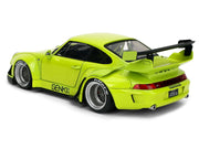 RWB Body Kit "Genki" Lime Green "Pink Slips" Series 1/18 Diecast Model Car by Jada image 5