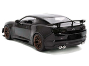 2024 Chevrolet Camaro ZL1 1LE Black "Fast X" (2023) Movie "Fast & Furious 25th Anniversary" Series 1/24 Diecast Model Car by Jada image 5