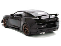 2024 Chevrolet Camaro ZL1 1LE Black "Fast X" (2023) Movie "Fast & Furious 25th Anniversary" Series 1/24 Diecast Model Car by Jada image 5