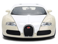 2011 Bugatti Veyron White and Tan "Furious 7" (2015) Movie "25 Years of Fast & Furious" Series 1/24 Diecast Model Car by Jada image 5