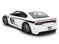 2021 Dodge Charger SRT Hellcat White with Graphics and Stormtrooper Figure "Star Wars" Franchise "Hollywood Rides" Series 1/24 Diecast Model Car by Jada image 4