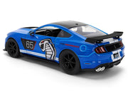 2020 Ford Mustang Shelby GT500 #65 "Ford Performance" Blue with Black Top and White Stripes "Bigtime Muscle" Series 1/24 Diecast Model Car by Jada image 5