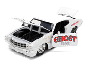 1971 Chevrolet Chevelle SS "Ghost SS" White with Graphics "Bigtime Muscle" Series 1/24 Diecast Model Car by Jada image 2