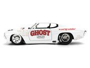 1971 Chevrolet Chevelle SS "Ghost SS" White with Graphics "Bigtime Muscle" Series 1/24 Diecast Model Car by Jada image 3
