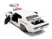 1971 Chevrolet Chevelle SS "Ghost SS" White with Graphics "Bigtime Muscle" Series 1/24 Diecast Model Car by Jada image 4