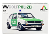 Skill 3 Model Kit 1978 Volkswagen Golf "Berlin Polizei (Police) Department" 1/24 Scale Model by Italeri image 4