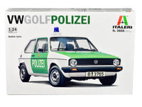 Skill 3 Model Kit 1978 Volkswagen Golf "Berlin Polizei (Police) Department" 1/24 Scale Model by Italeri image 4