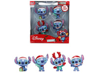 Jada Disney Stitch Christmas Metalfigs four-figure holiday set 36697, product image 1