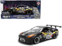 Jada 2009 Nissan GT-R R35 Ben Sopra matte black Mechagodzilla 1:24 item 36707, product image 2