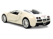 2011 Bugatti Veyron White and Tan "Furious 7" (2015) Movie "25 Years of Fast & Furious" Series 1/32 Diecast Model Car by Jada image 5