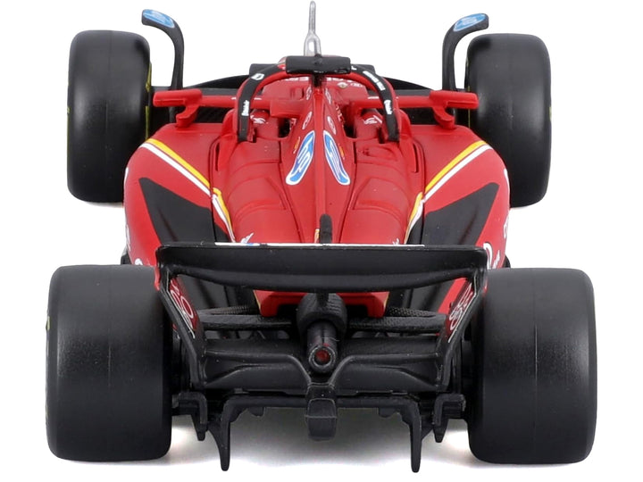 Ferrari SF-24 #16 Charles Leclerc "Formula One F1 World Championship" (2024) with Display Case "Formula Racing" Series 1/43 Diecast Model Car by Bburago image 2