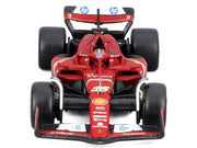Ferrari SF-24 #16 Charles Leclerc "Formula One F1 World Championship" (2024) with Display Case "Formula Racing" Series 1/43 Diecast Model Car by Bburago image 4