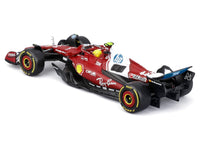 Ferrari SF-25 #44 Lewis Hamilton Formula One F1 "World Championship" (2025) with Display Case 1/43 Diecast Model Car by Bburago image 3