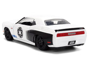 2012 Dodge Challenger SRT8 "Stormtrooper" Livery White with Graphics "Star Wars" Franchise "Hollywood Rides" Series 1/32 Diecast Model Car by Jada image 5