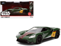 Jada 2017 Ford GT Boba Fett Star Wars dark green livery 1:32 36916, product image 2