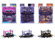 Model Kit 3 piece Car Set Release 78 Limited Edition to 9600 pieces Worldwide 1/64 Diecast Model Cars by M2 Machines image 3