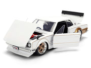 1971 Nissan Skyline 2000GT-R RHD (Right Hand Drive) White with Gold Graphics "JDM Tuners" Series 1/24 Diecast Model Car by Jada image 2