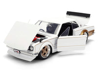 1971 Nissan Skyline 2000GT-R RHD (Right Hand Drive) White with Gold Graphics "JDM Tuners" Series 1/24 Diecast Model Car by Jada image 2
