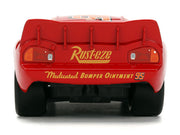 Lightning McQueen #95 Red "Cars" (2006) Movie "Hollywood Rides" Series 1/32 Diecast Model Car by Jada image 5
