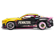Ford Mustang RTR #213 Ben Hobson "Pennzoil" "Formula Drift PRO Championship" (2025) with Lights "RTR Vehicles" Series 1/24 Diecast Model Car by Jada image 4