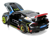 Ford Mustang RTR #25 Vaughn Gittin Jr. "Formula Drift PRO Championship" (2025) with Lights "RTR Vehicles" Series 1/24 Diecast Model Car by Jada image 4