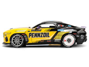 Ford Mustang RTR #88 Chelsea Denofa "Pennzoil" "Formula Drift PRO Championship" (2025) with Lights "RTR Vehicles" Series 1/24 Diecast Model Car by Jada image 3