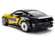 Ford Mustang RTR #88 Chelsea Denofa "Pennzoil" "Formula Drift PRO Championship" (2025) with Lights "RTR Vehicles" Series 1/24 Diecast Model Car by Jada image 5