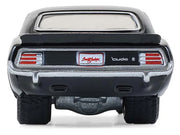 1970 Plymouth 'Cuda AAR Black with Gray Stripes "Barrett-Jackson" Series 16 1/64 Diecast Model Car by Greenlight image 5