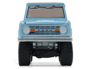1972 Ford Bronco Custom SUV Light Blue with Black Top "Barrett-Jackson" Series 16 1/64 Diecast Model Car by Greenlight image 5