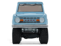 1972 Ford Bronco Custom SUV Light Blue with Black Top "Barrett-Jackson" Series 16 1/64 Diecast Model Car by Greenlight image 5