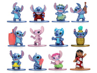 Set of 12 Diecast Figures "Disney's Stitch" Franchise "Nano Metalfigs" Series Diecast models by Jada image 2
