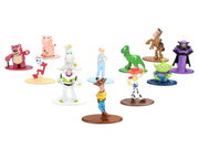 Set of 12 Diecast Figures "Toy Story" Movie Franchise "Nano Metalfigs" Series Diecast Models by Jada image 2