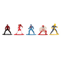 Set of 12 Diecast Figures "Spider-Man" Franchise "Nano Metalfigs" Series Diecast Models by Jada image 2