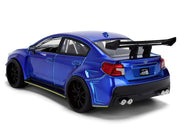 2016 Subaru WRX STI Widebody Blue Metallic "JDM Tuners" Series 1/24 Diecast Model Car by Jada image 5