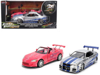 Jada Brian Skyline R34 and Suki Honda S2000 two-car set 1:24 37543, product image 2