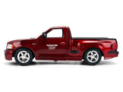 Ford F-150 SVT Lightning Pickup Truck Red Color Brush Finish "The Fast and the Furious" (2001) Movie "25 Years of Fast & Furious" Series 1/24 Diecast Model Car by Jada image 3