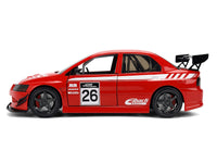 2006 Mitsubishi Lancer Evolution IX RHD (Right Hand Drive) #26 Red with White Graphics "JDM Tuners" Series 1/24 Diecast Model Car by Jada image 2