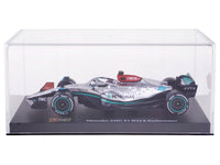 Mercedes-AMG F1 W13 E Performance #63 George Russell "F1 Formula One World Championship" (2022) with Display Case 1/43 Diecast Model Car by Bburago image 3